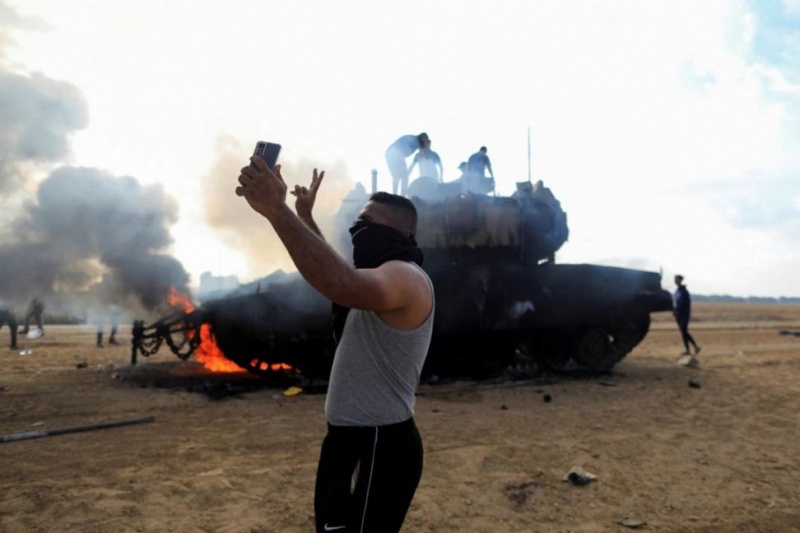 Наступление ополченцев Газы в Израиле